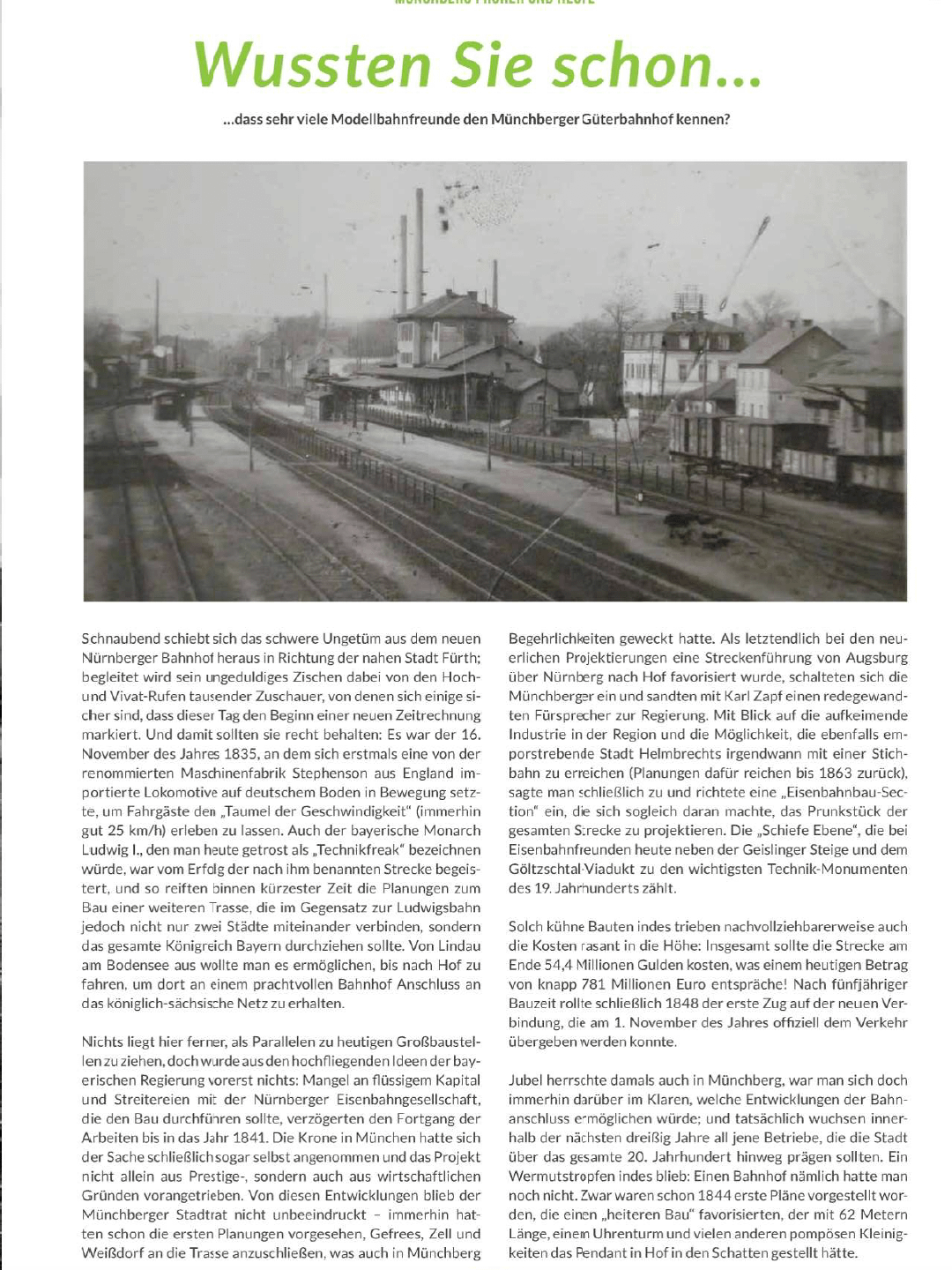 Münchberger Eisenbahngeschichte product image (1)