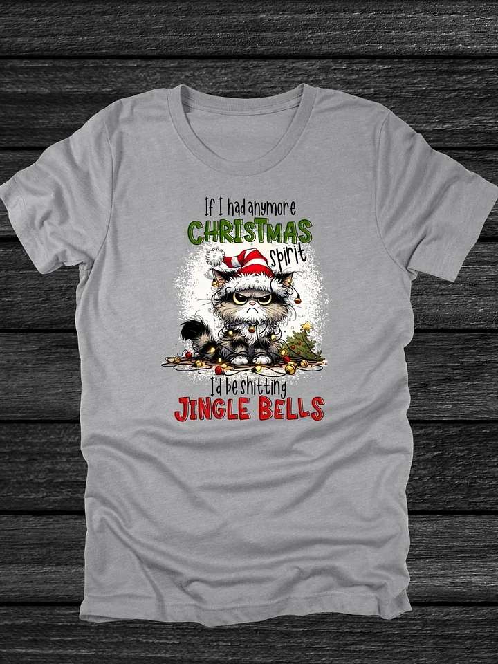 Grumpy Cat Christmas T-Shirt product image (1)