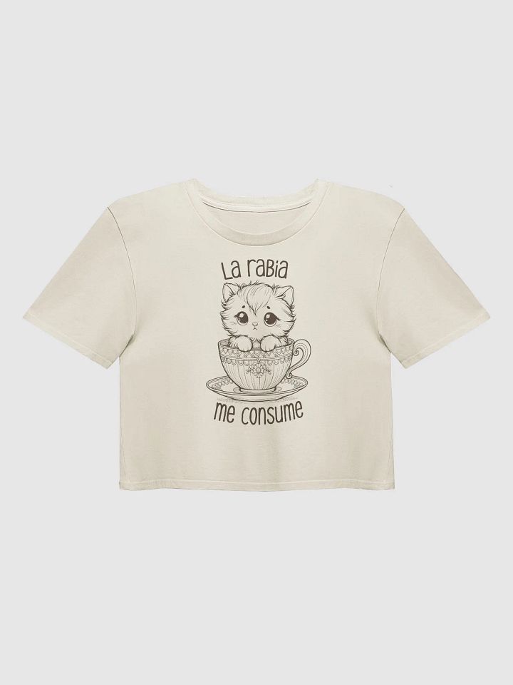 La Rabia Me Consume Crop Top product image (1)
