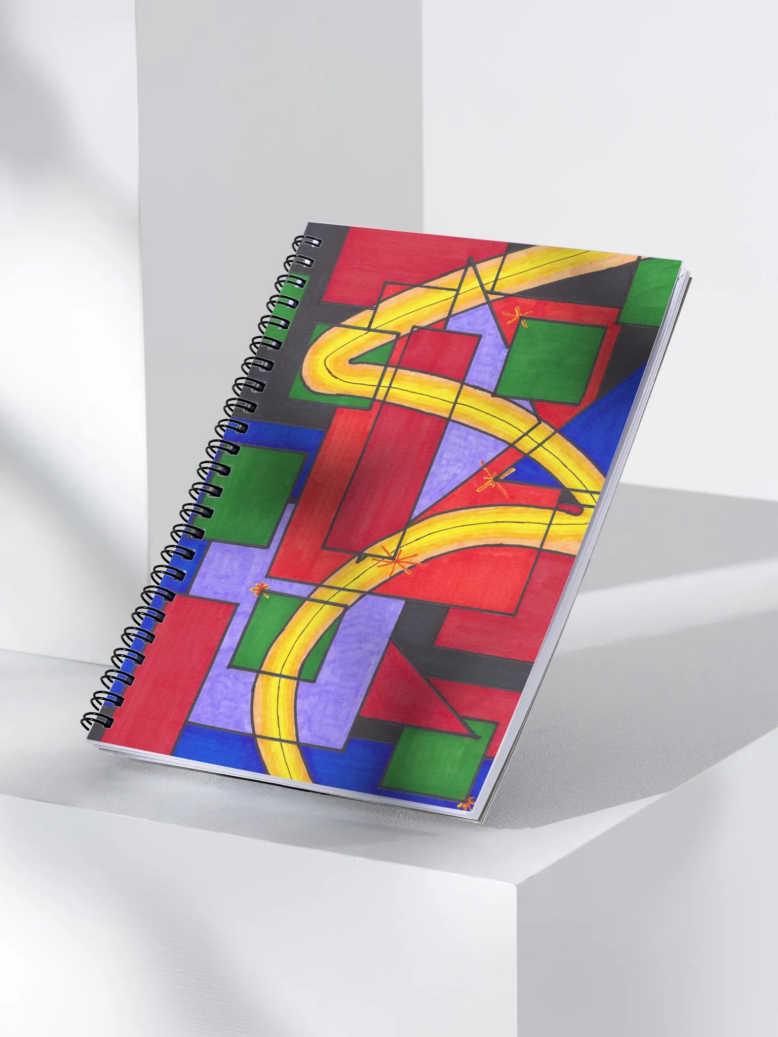 "Gleaming Ride" Spiral Notebook product image (3)