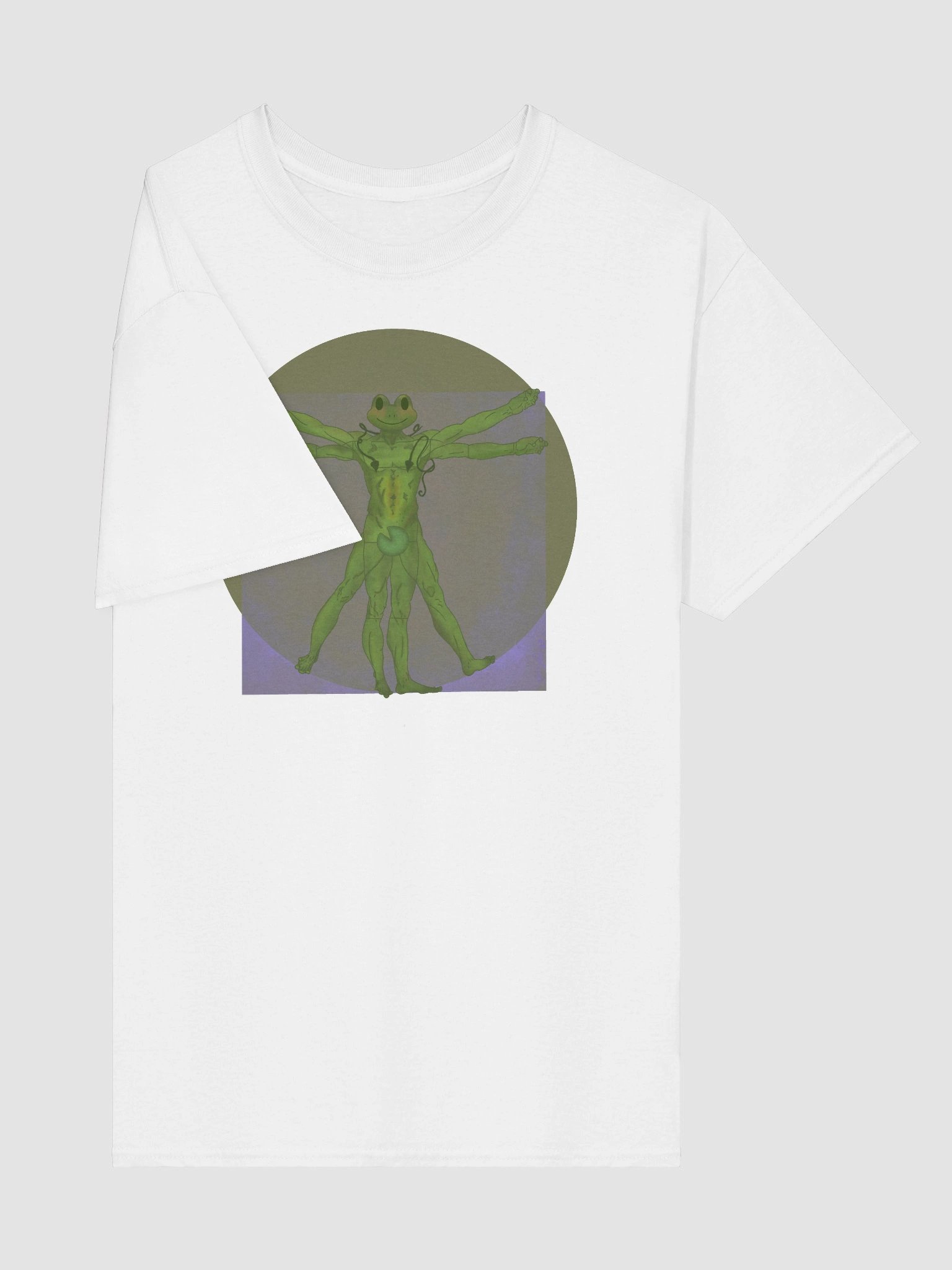 Copy of Virtruvian Frog Tee LIGHT product image (76)