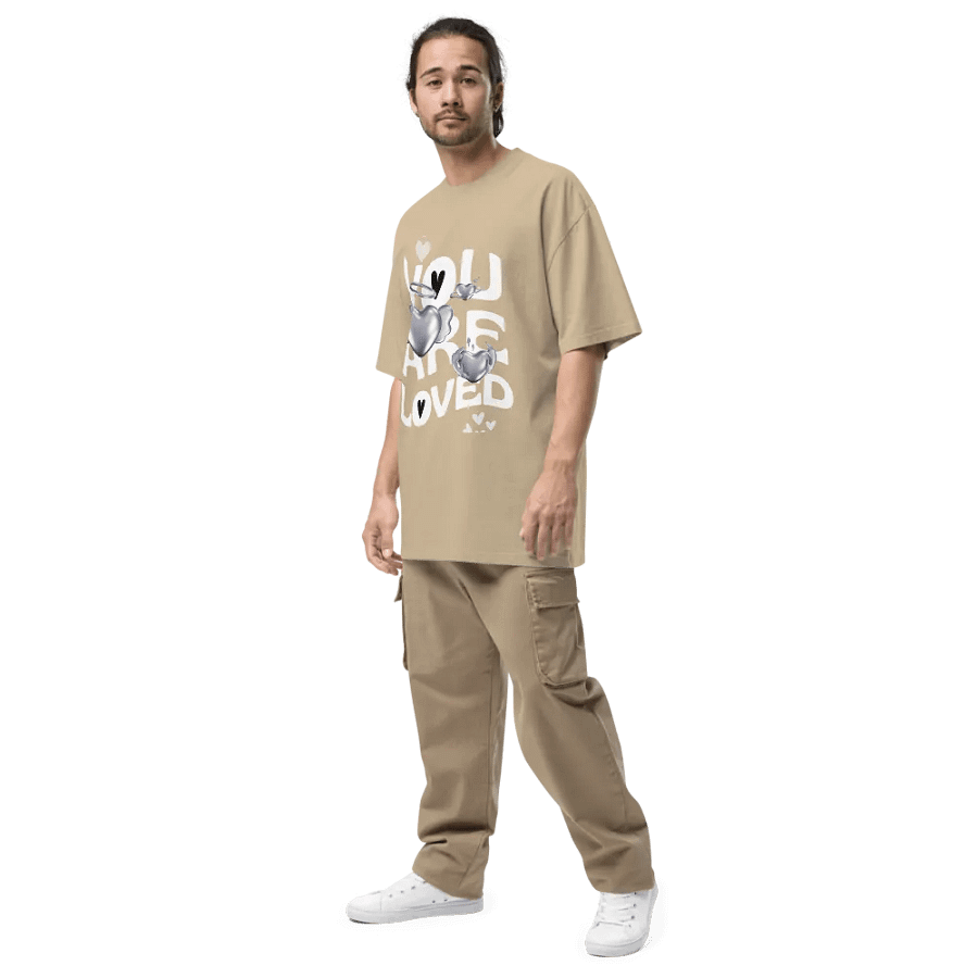 You are loved faded Tee product image (7)