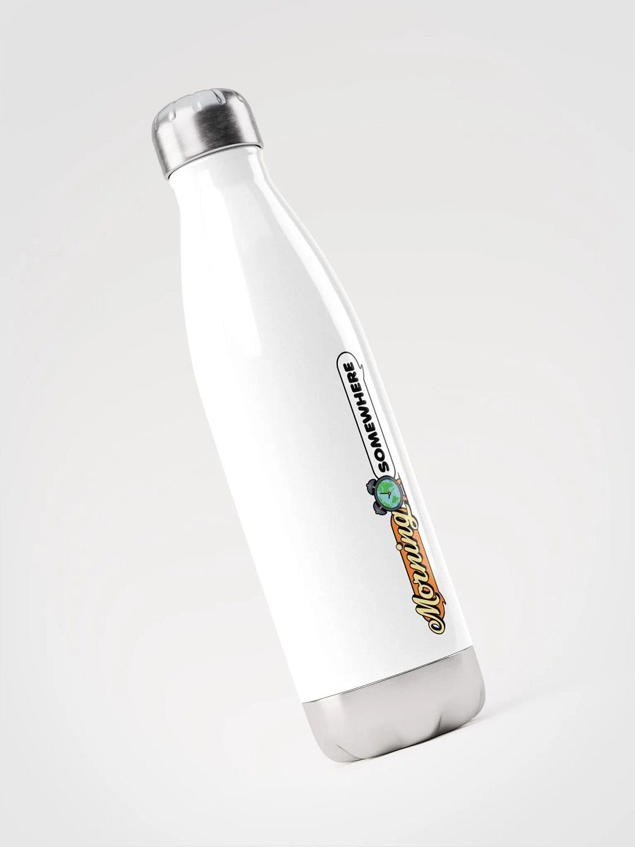 Morning Somewhere SIDE WAYS Stainless Steel Water Bottle product image (3)