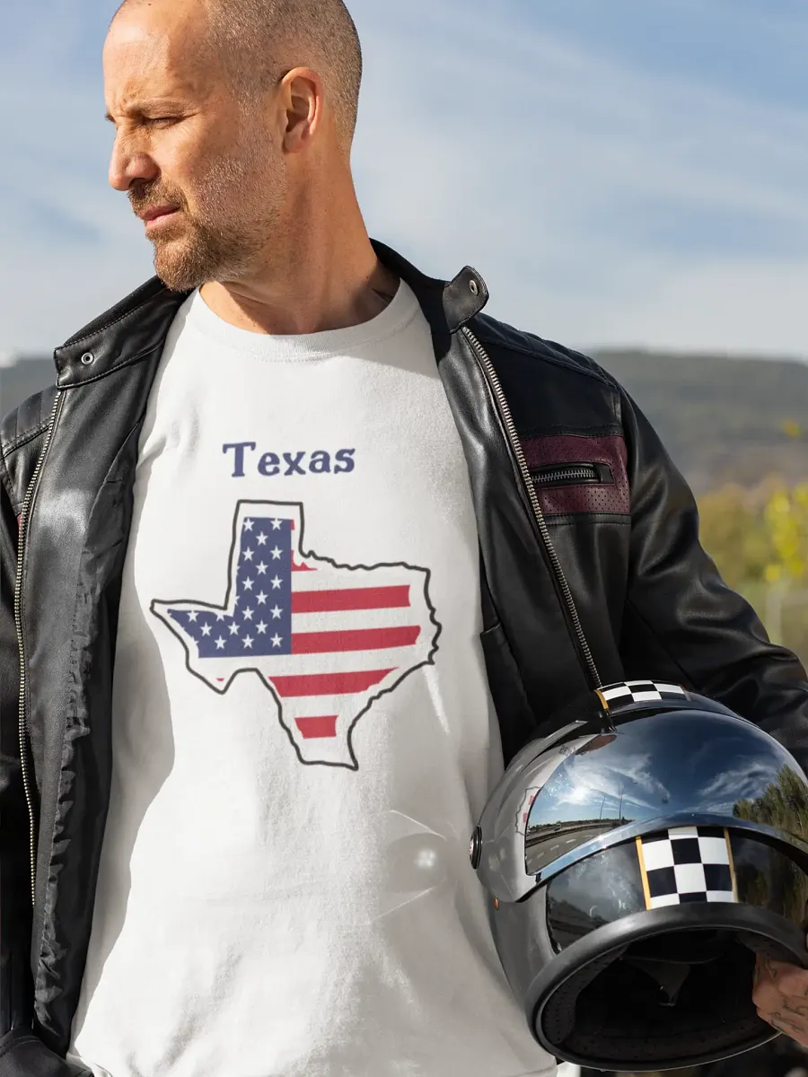 Texas Color Map T-Shirt product image (2)
