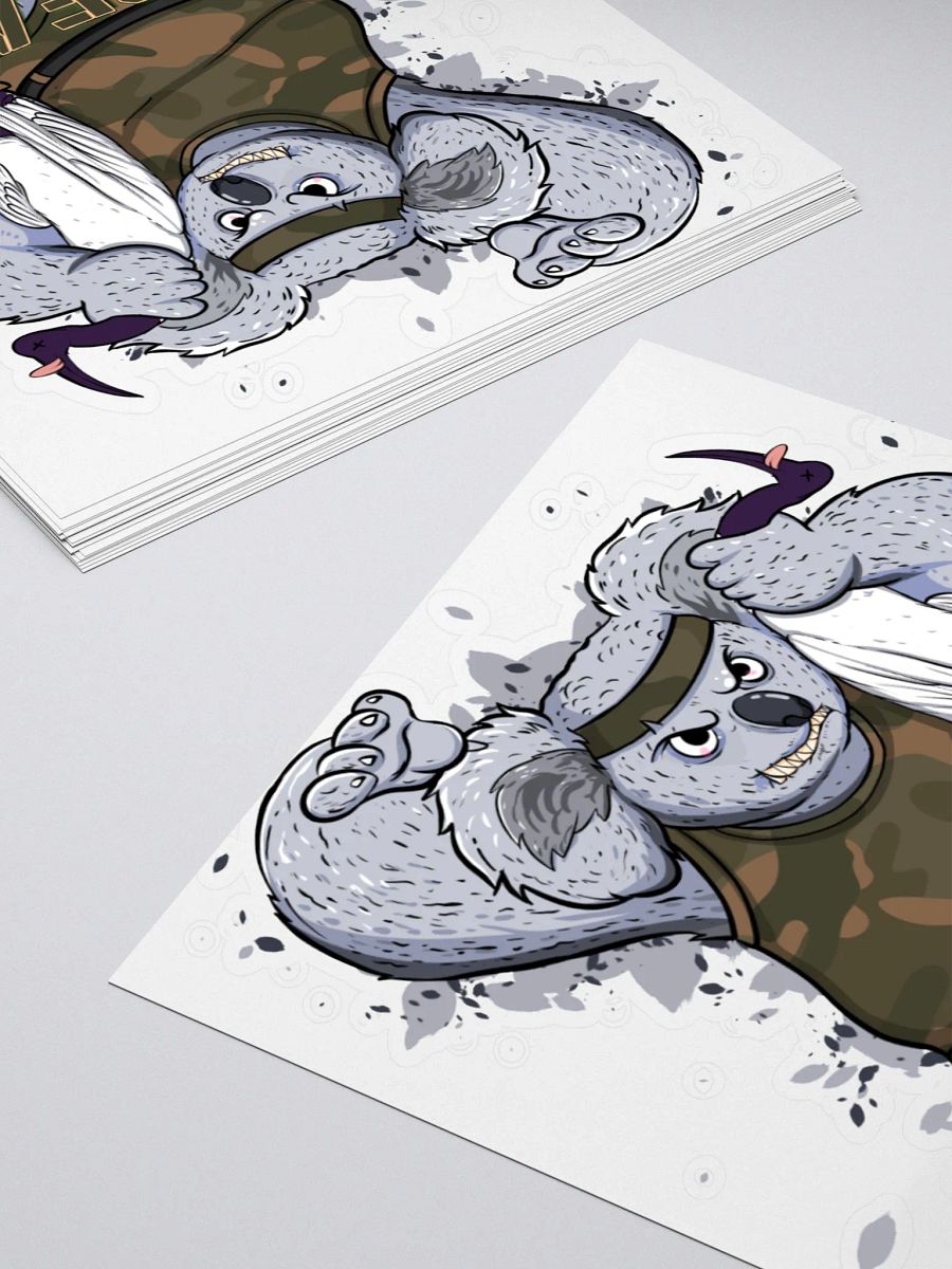 Camo Koala Sticker product image (11)