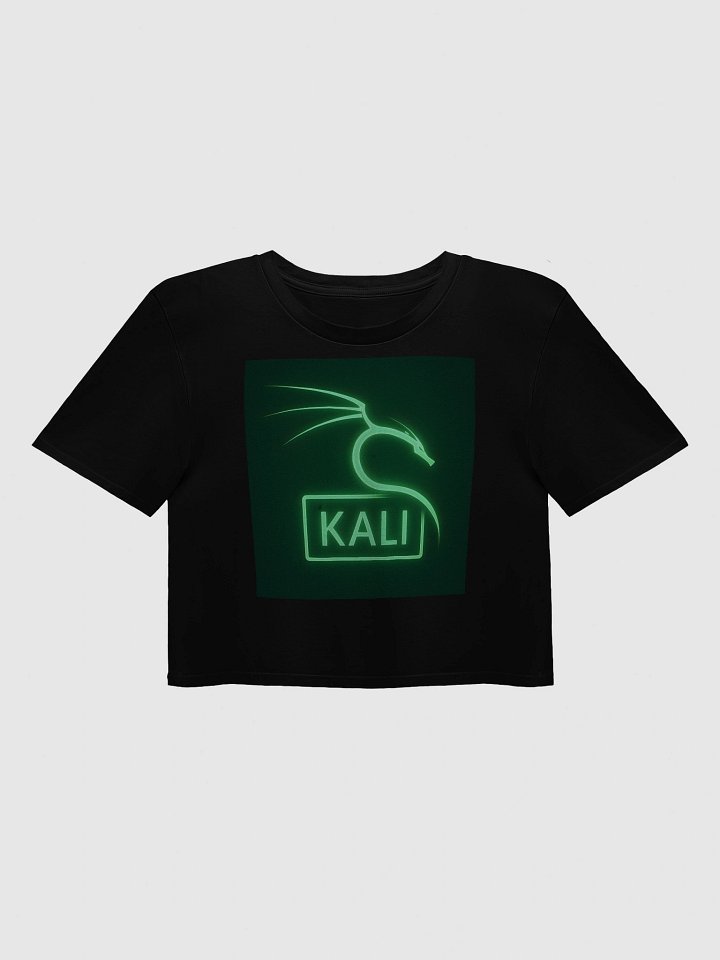 💚 Kali Linux Femme Crop – Glow in Root We Trust product image (1)