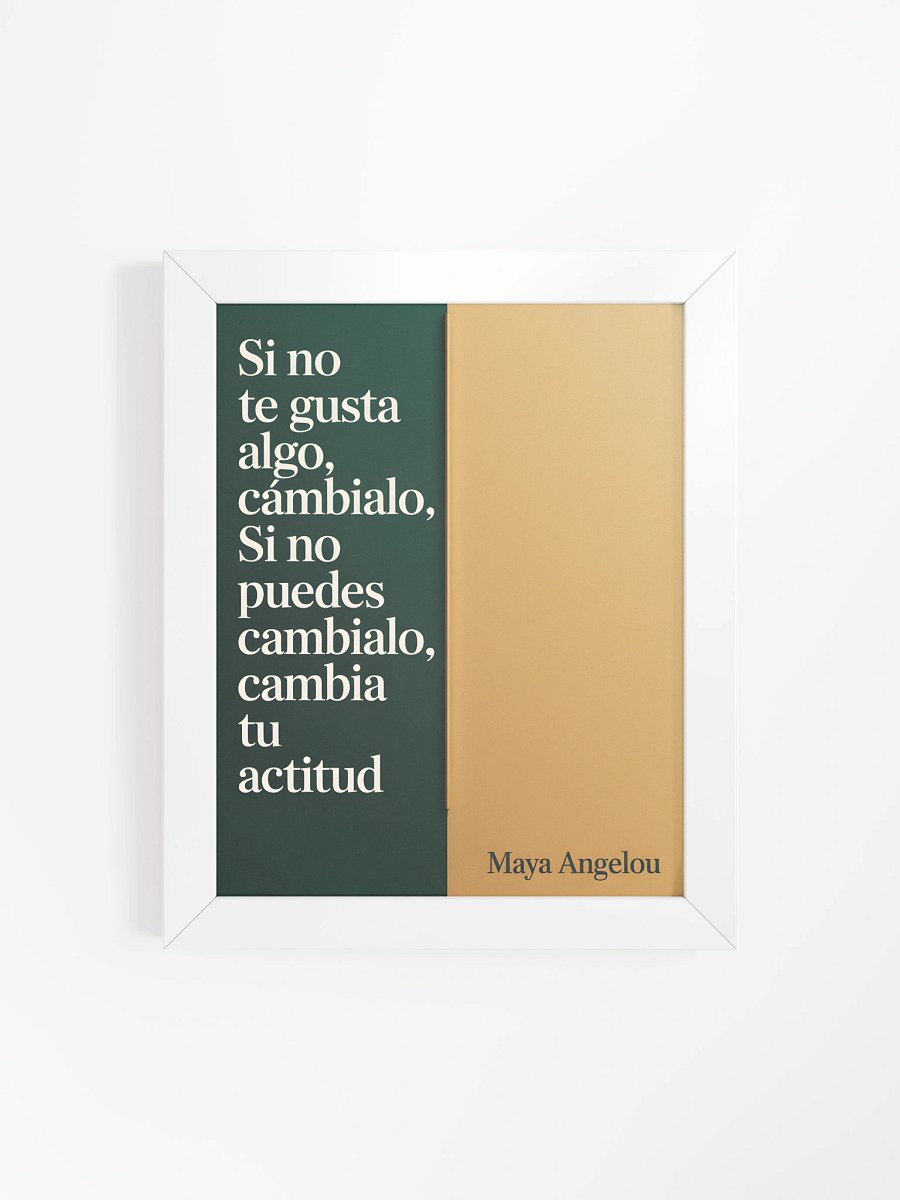 Póster ultra-premium Maya Angelou con máxima calidad técnica y refinamiento product image (4)
