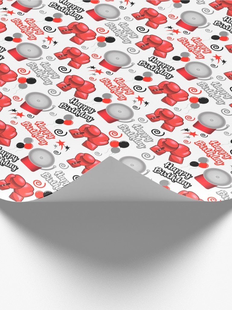 Boxing Birthday Wrapping Paper product image (2)