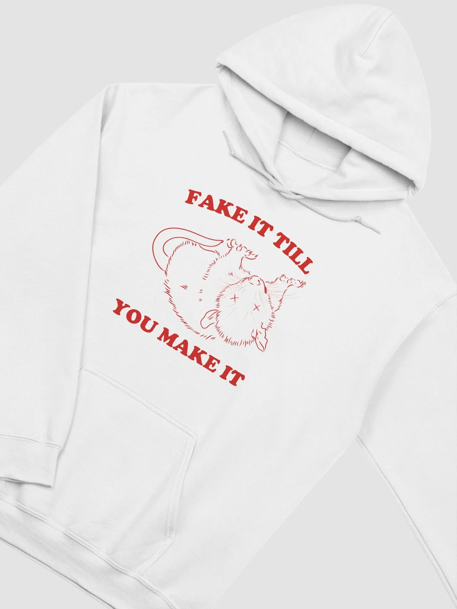 Fake it till you make it Hoodie product image (2)