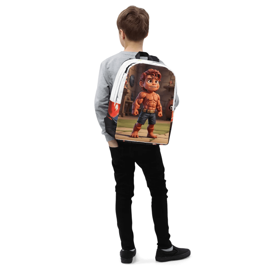 Graphic Cartoon Eloquent 3D Bagpack product image (6)