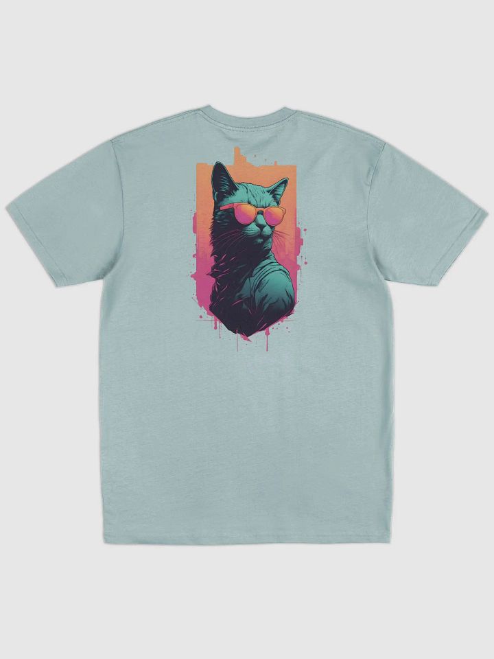 Confident Cat in Shades Tee product image (11)