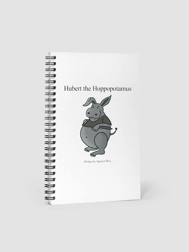 Hubert the Hoppopotamus Notebook product image (1)