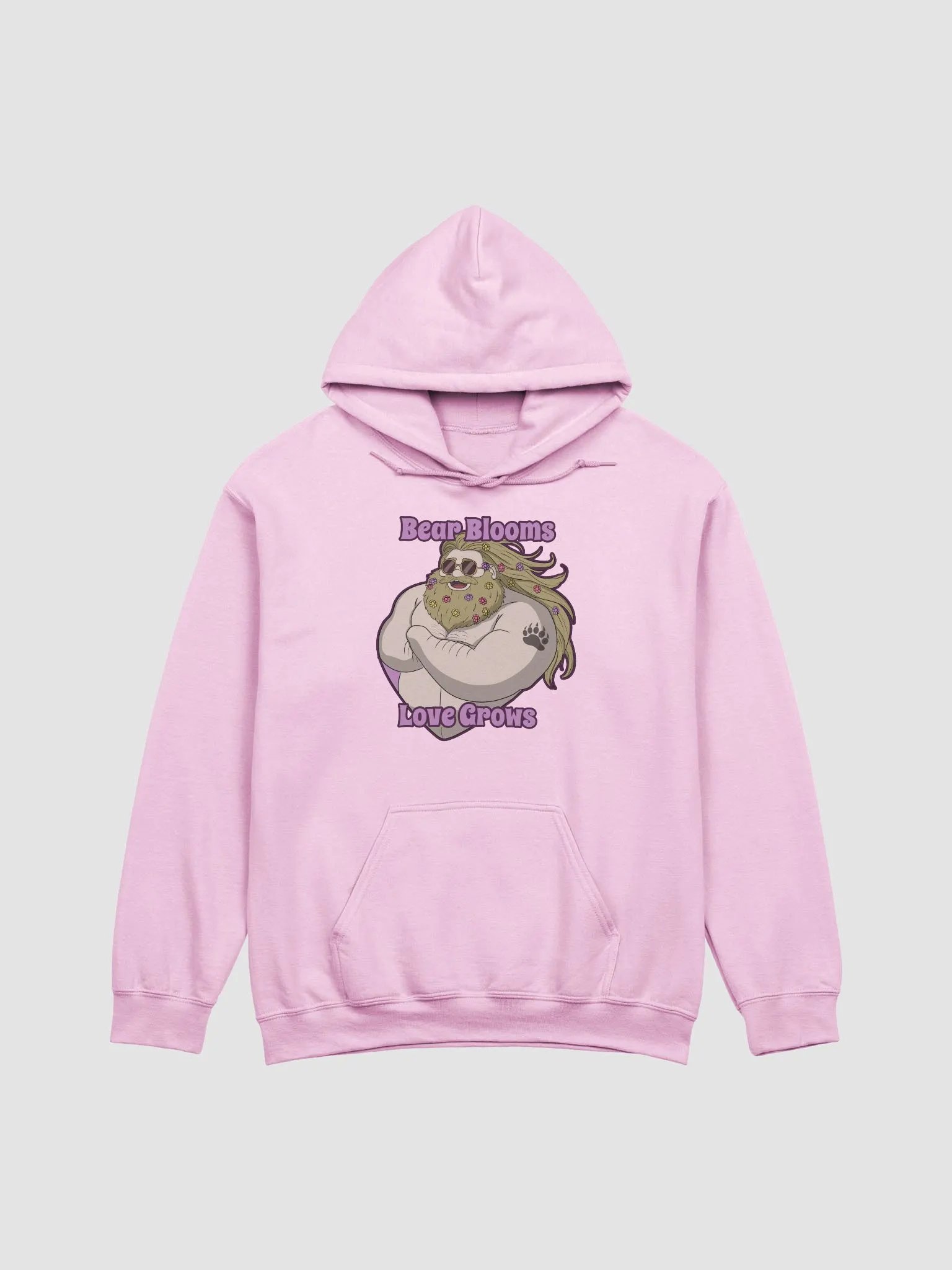 Bear Blooms Love Grows - Hoodie product image (46)
