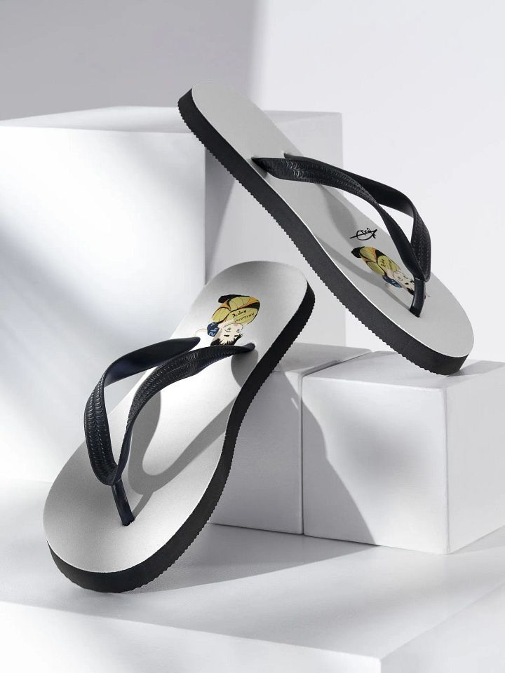 Arigato Neko Volleyball Flip Flops product image (2)
