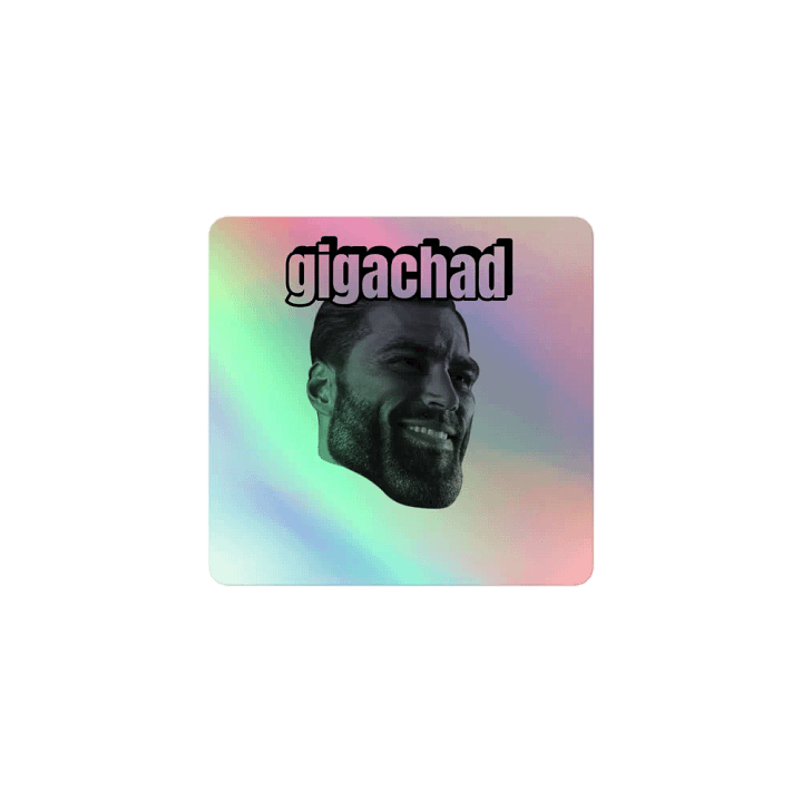 gigachad sticker product image (1)