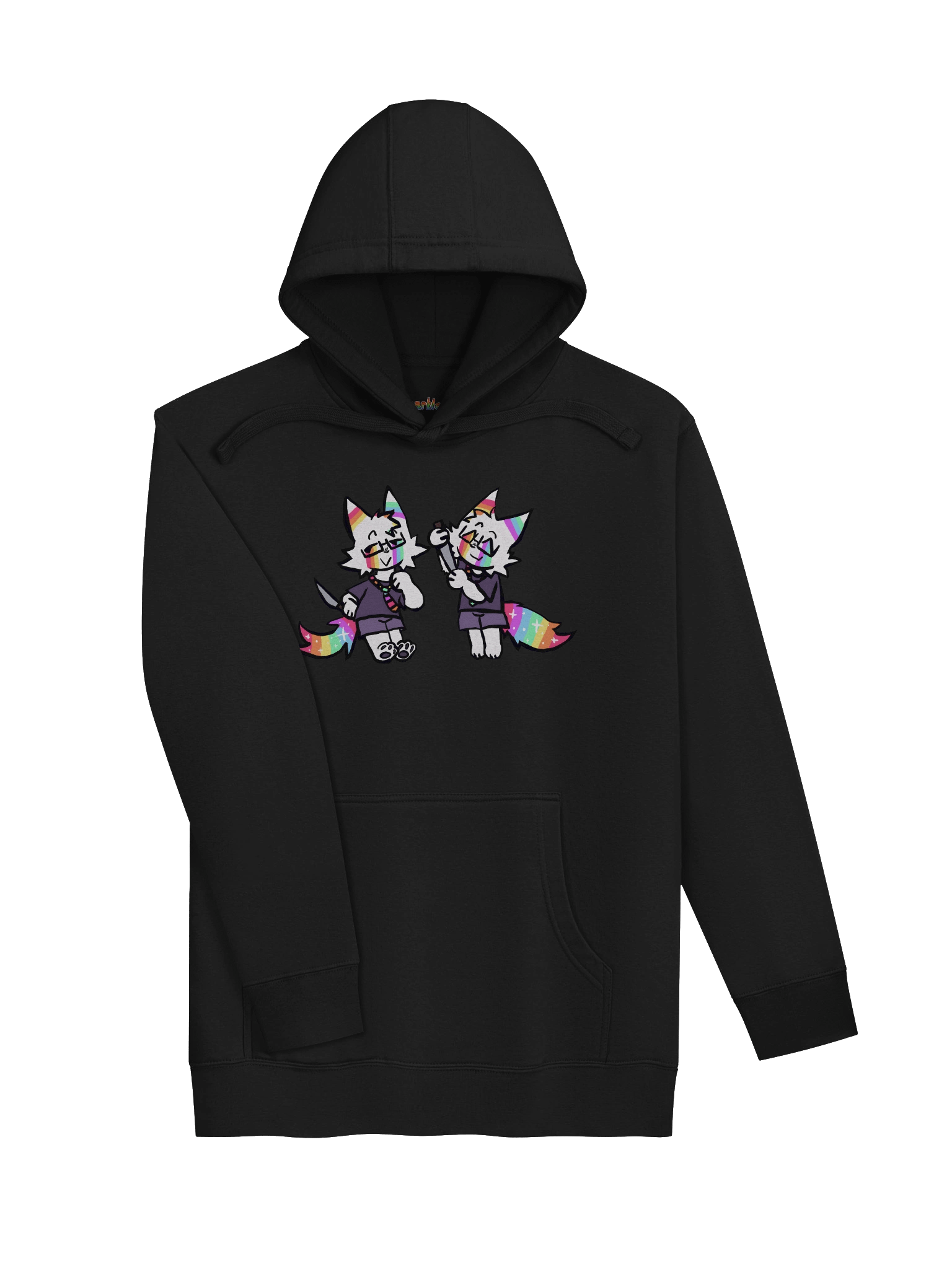 TINY MURDERER GLITTER HOODIE product image (18)