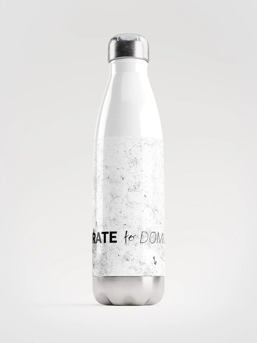 Hydrate to Dominate Water Bottle product image (1)