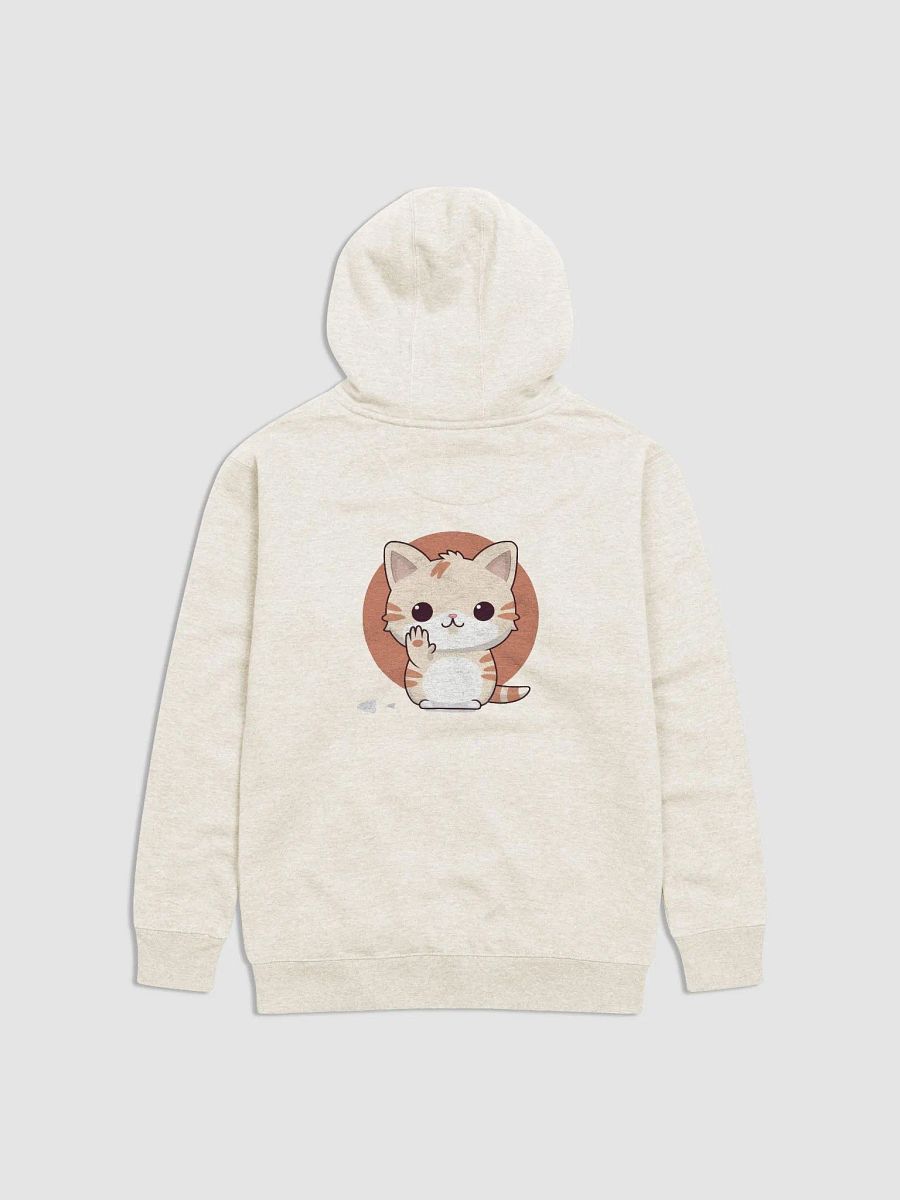 Chibi Cat Wave Unisex Hoodie product image (4)