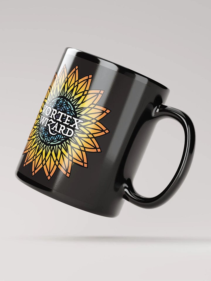 OWN IT! YOU ARE A VORTEX WIZARD • black ceramic mug product image (2)