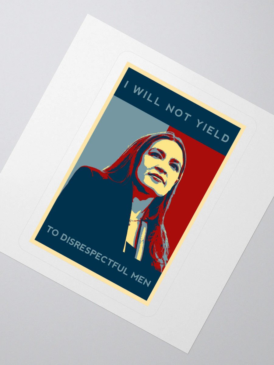 I Will Not Yield Kiss Cut Stickers product image (5)