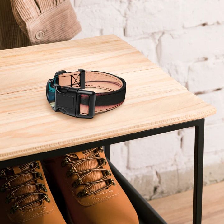Peachy Abstract Pet Collar product image (2)