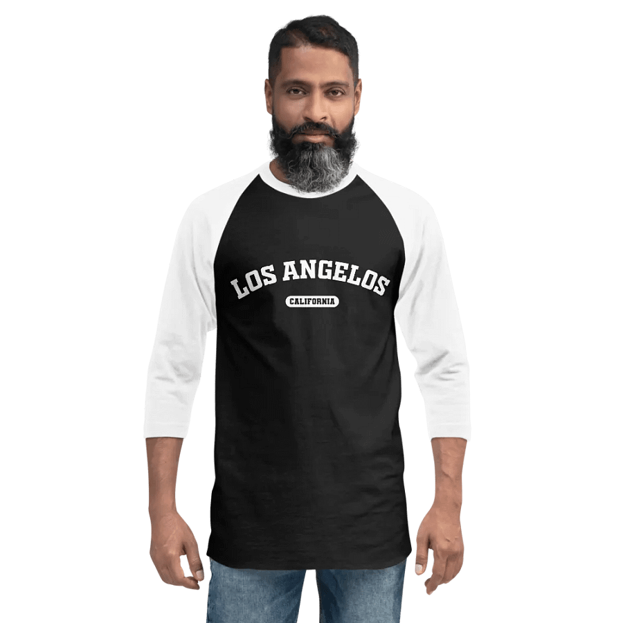 Los Angelos Raglan T-Shirt product image (3)