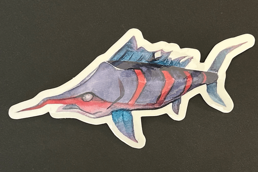 Sea of Thieves Fish Vinyl Sticker Pack product image (6)