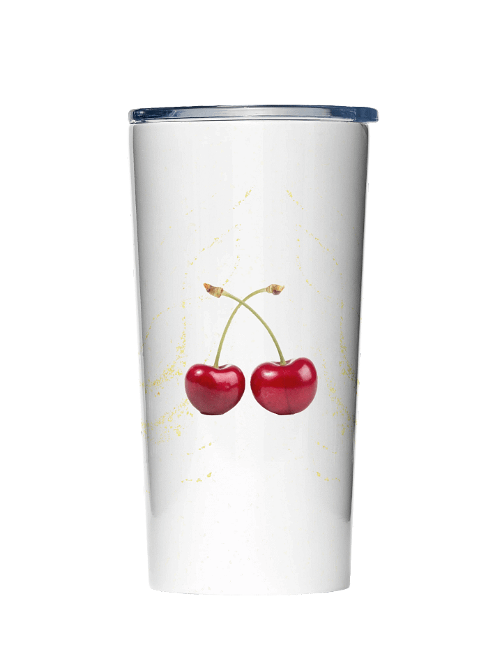Cherry Glitz 20oz Stainless Steel Tumbler gift for trendy ladies girls moms colleagues product image (1)