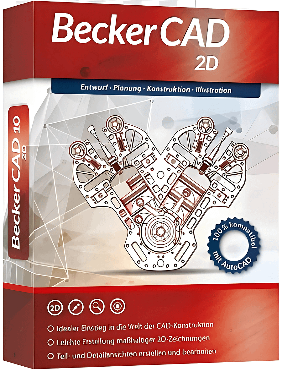 BeckerCAD 11 2D [German language only] product image (1)