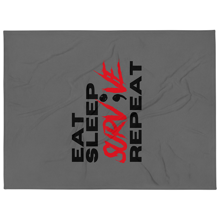 Eat Sleep Survive Repeat Blanket product image (2)