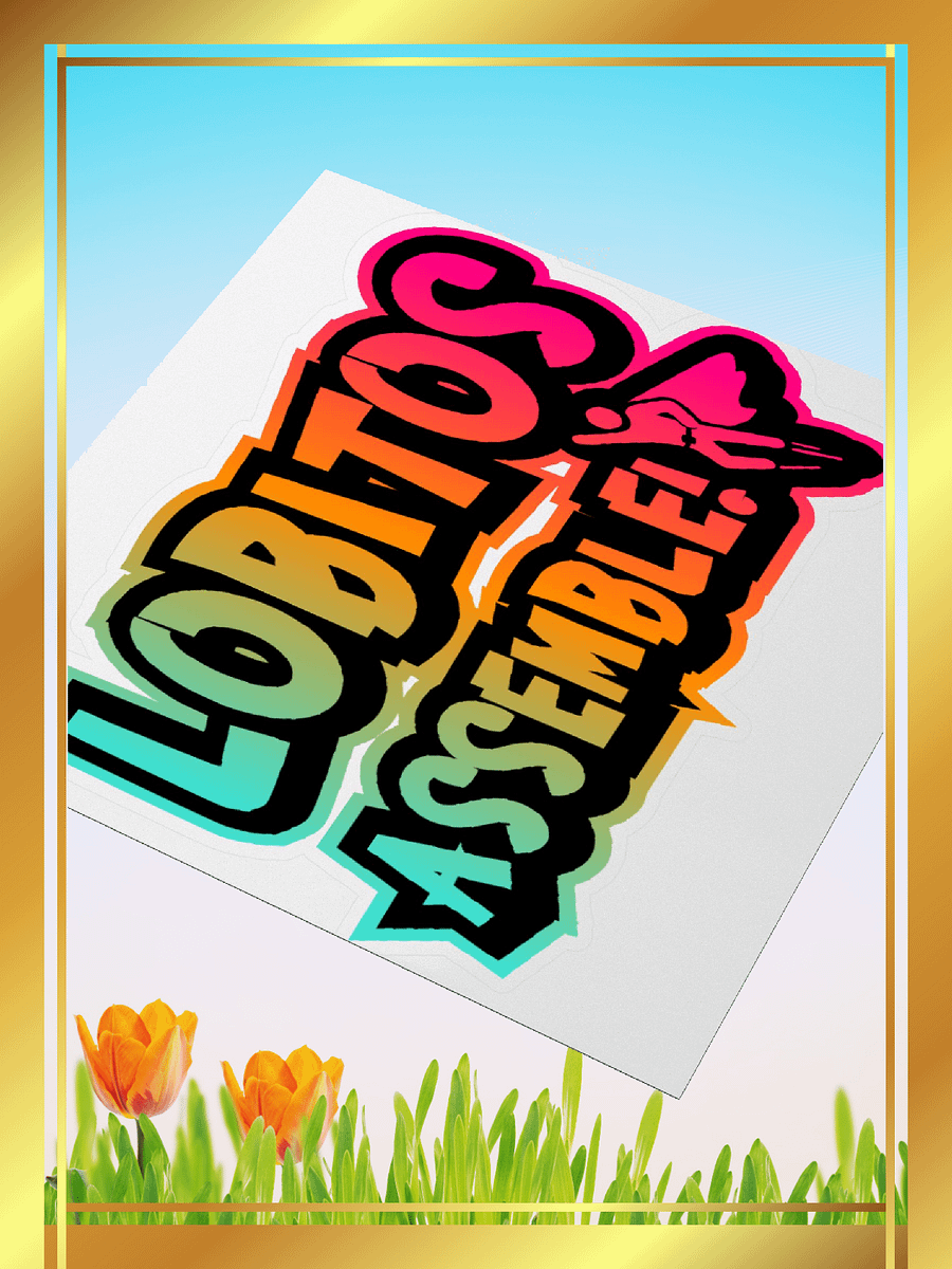 Lobitos Assemble! Kiss Cut Stickers product image (3)
