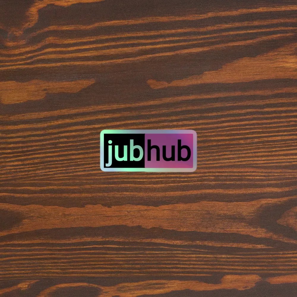 holo jubhub sticker product image (5)