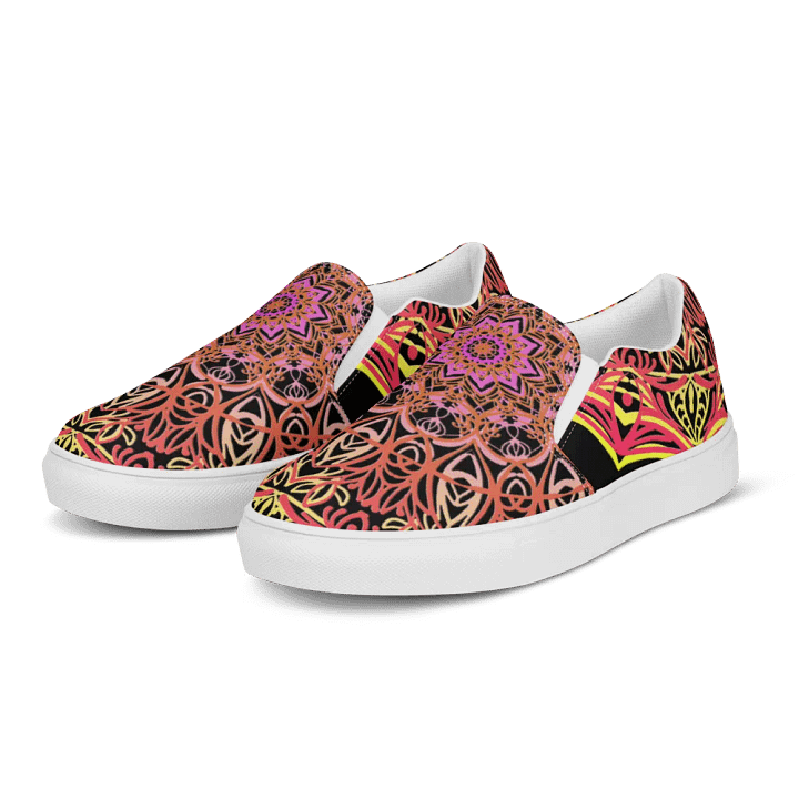 Radiant Mandala Slip-On Shoes product image (2)