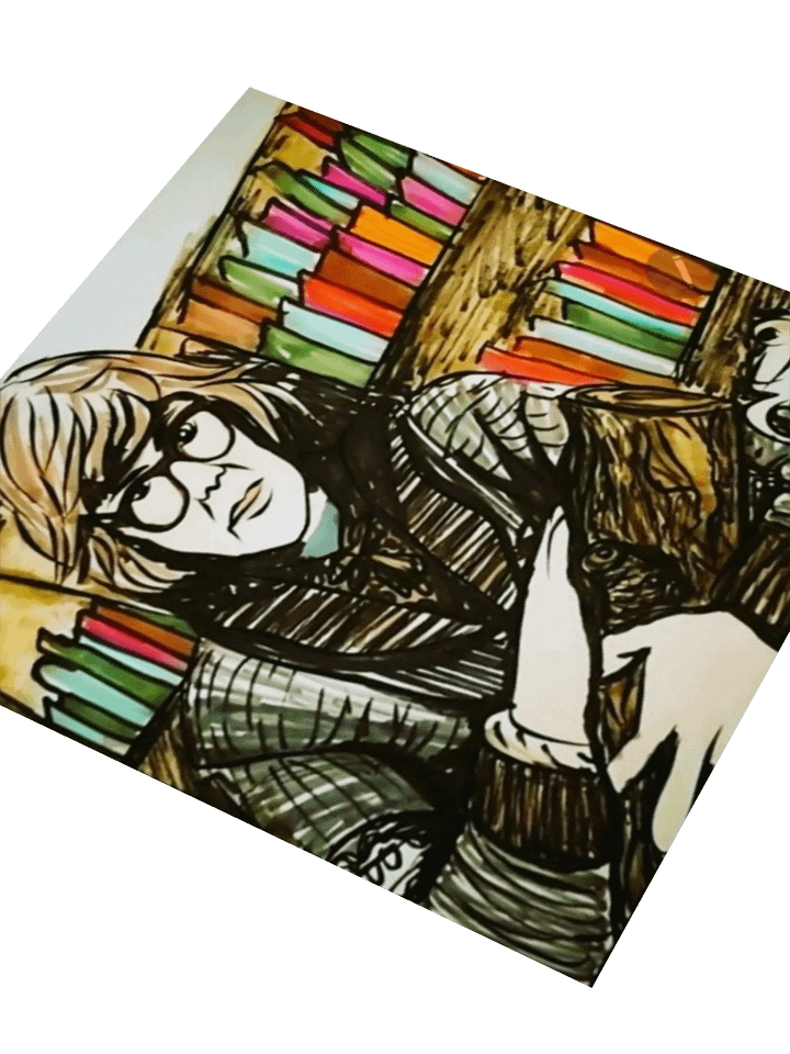 Log Lady Sticker product image (1)