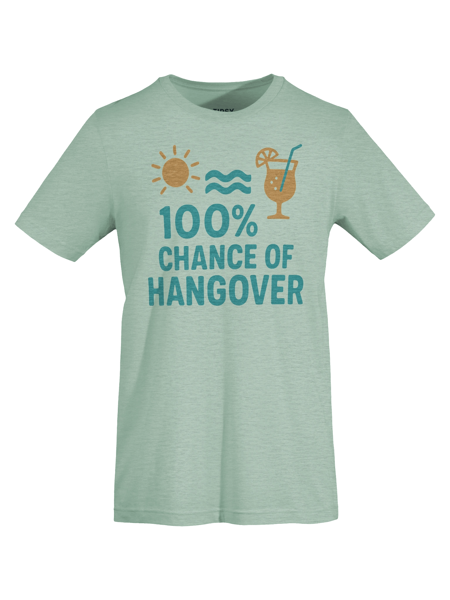 100% Chance of Hangover T-Shirt product image (7)
