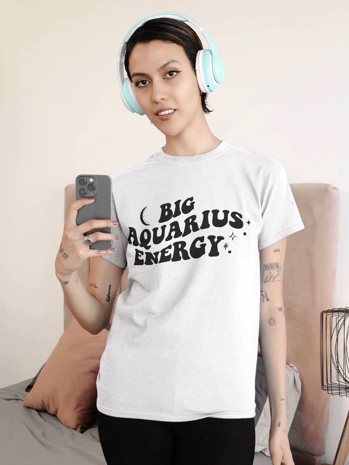 Big Aquarius Energy T-Shirt product image (2)