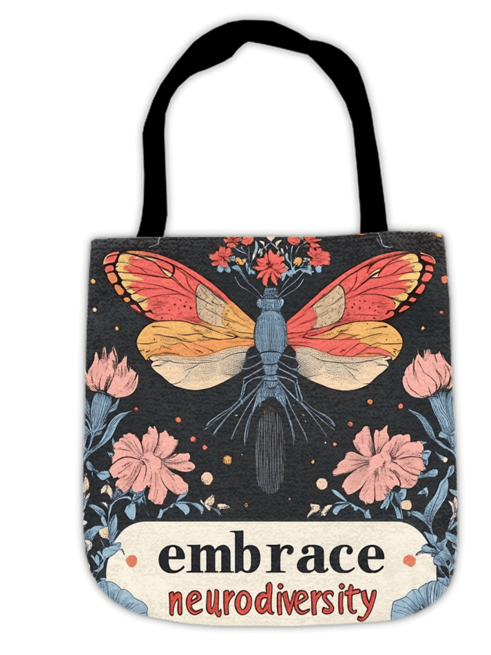 Embrace Neurodiversity Woven Tote product image (1)