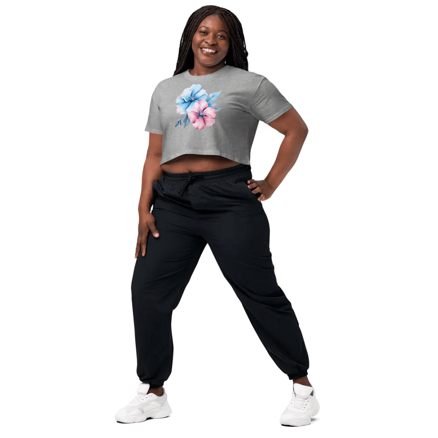 Floral Harmony Women's Crop Top product image (42)