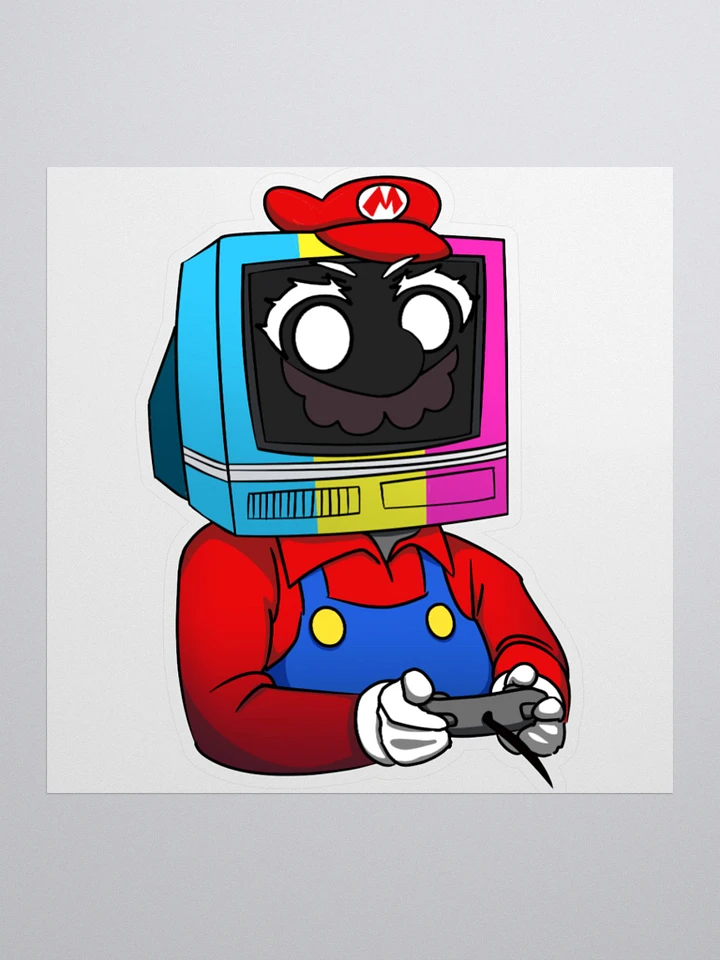 Modern Broadcast Super Mario Sticker product image (2)