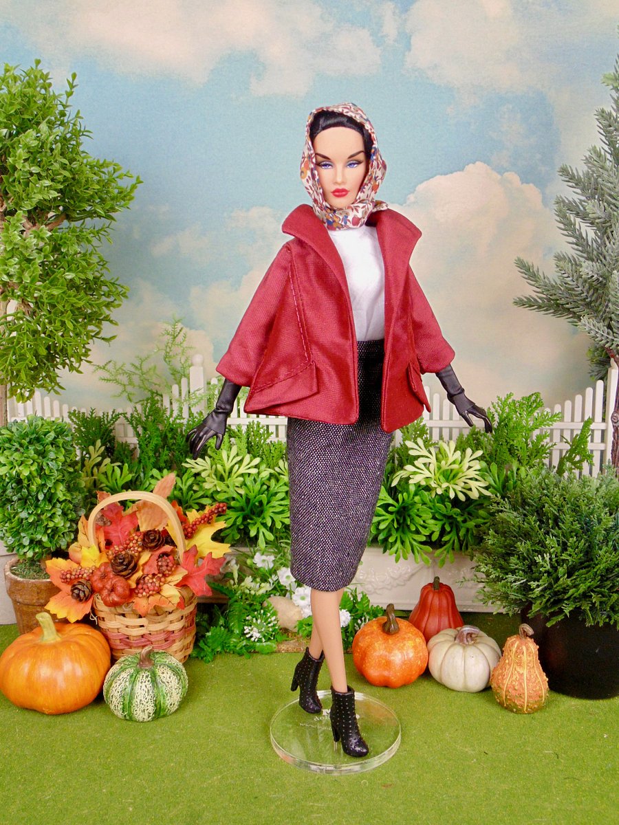 Swing Into Fall sewing pattern for 12" fashion dolls product image (5)