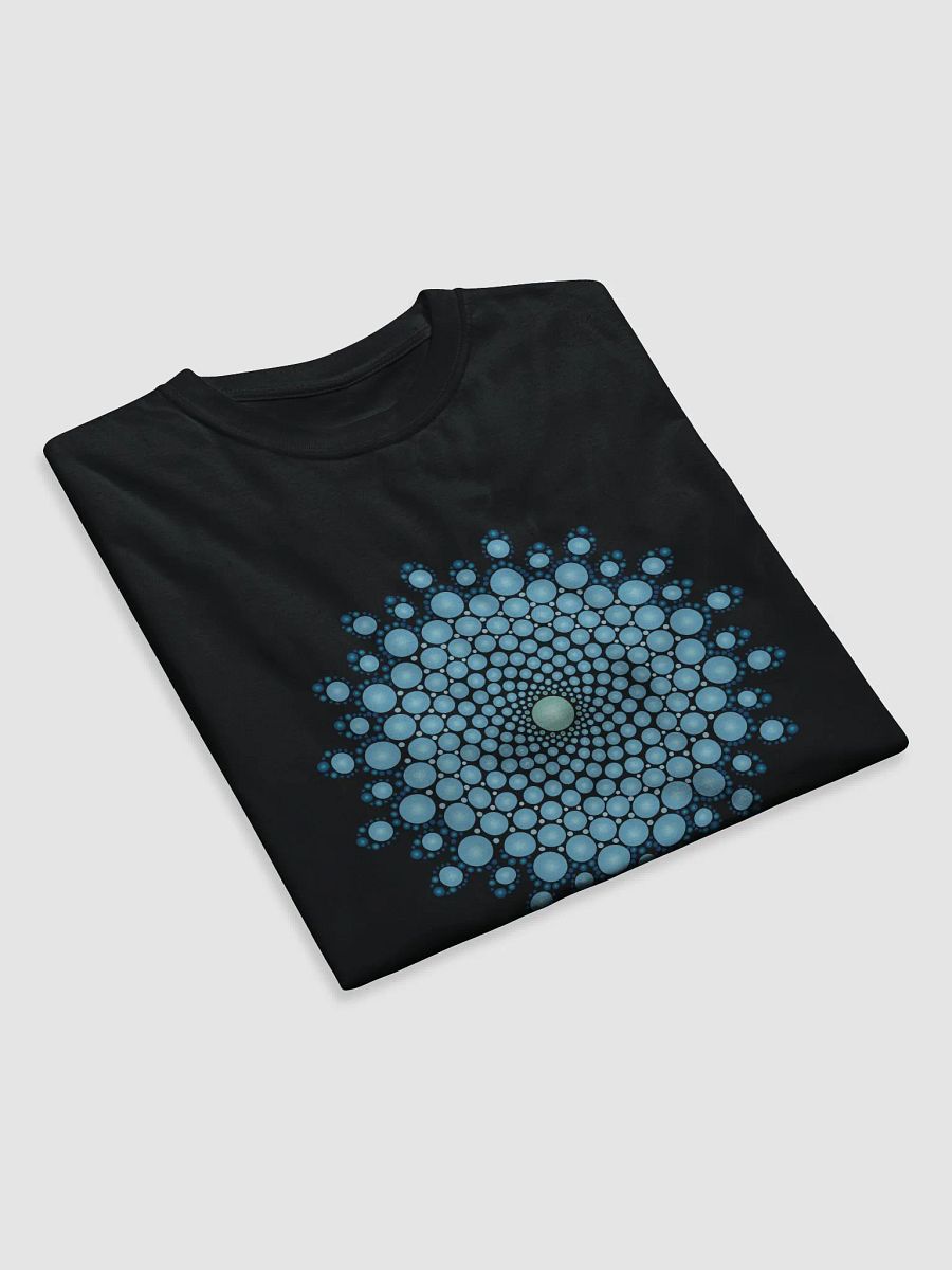 Blue Dot Mandala Unisex Organic T-Shirt product image (7)