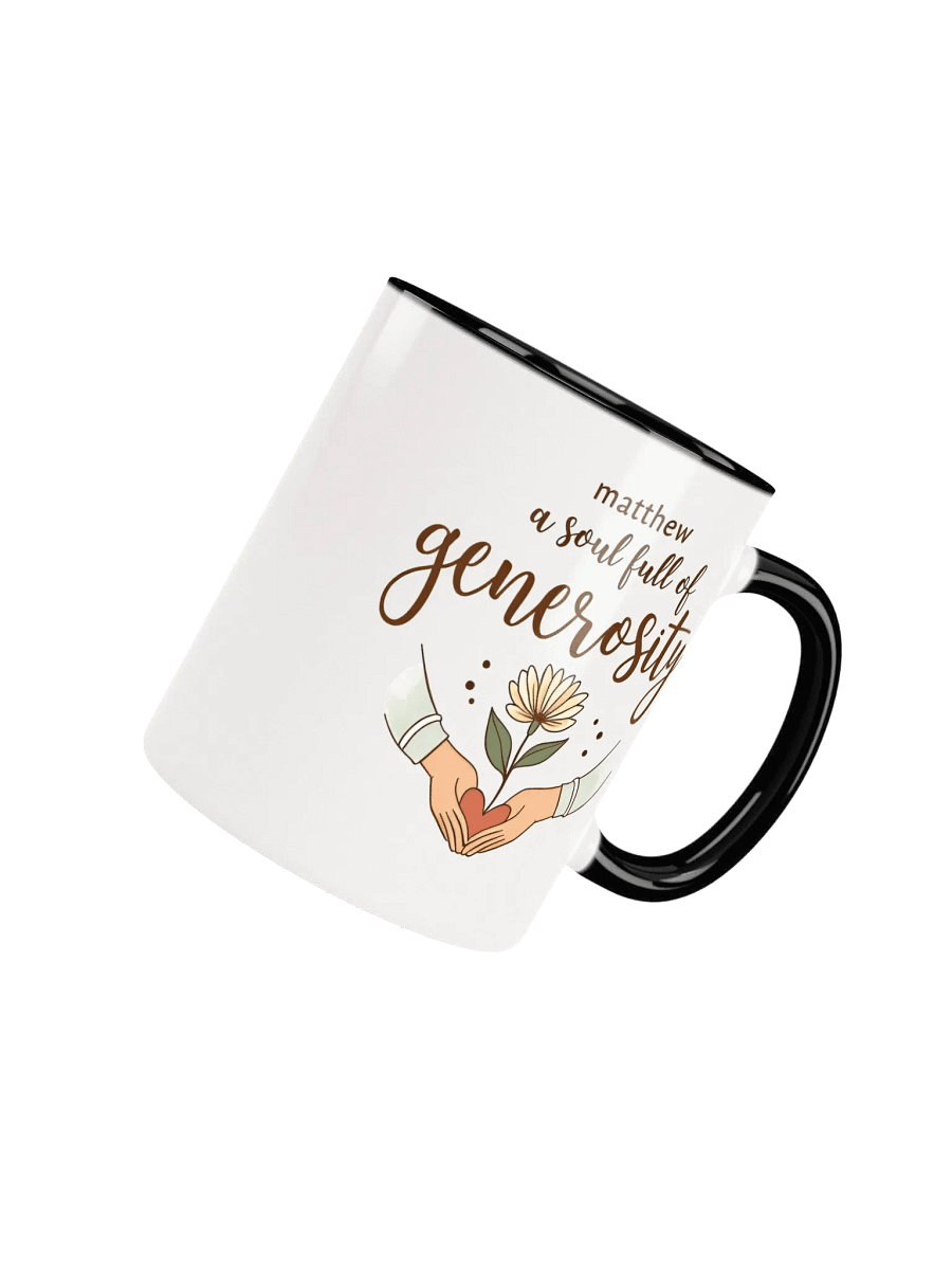 Matthew Mug: Celebrate Generosity and Strength with a Personalized Touch product image (4)