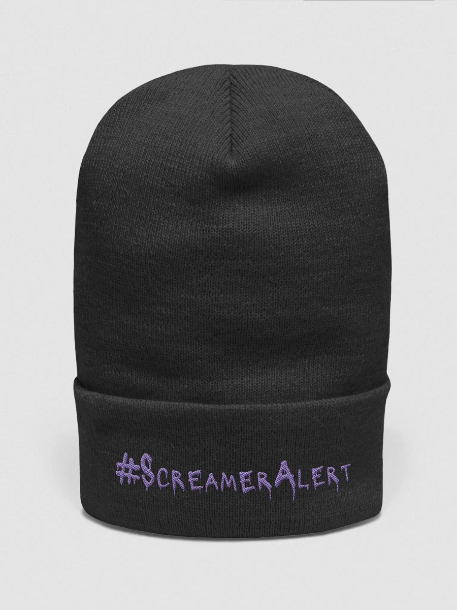 ScreamerAlert Beanie - Purple product image (1)