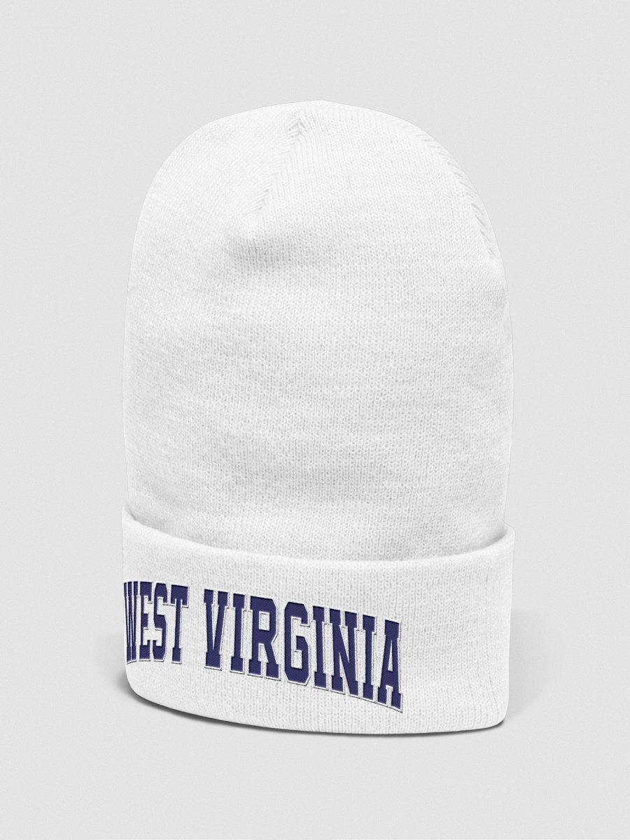 West Virginia Vintage Stylish Cuffed Beanie product image (3)