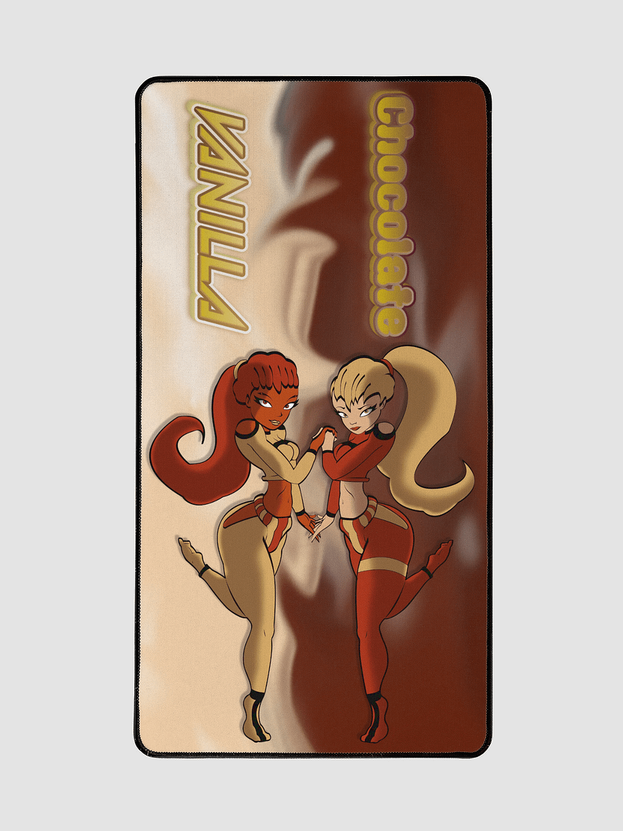 Vanilla vs. Chocolate Desk Mat product image (1)