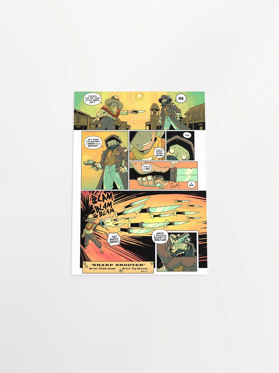 Sharp Shooter - WALL PRINT product image (4)