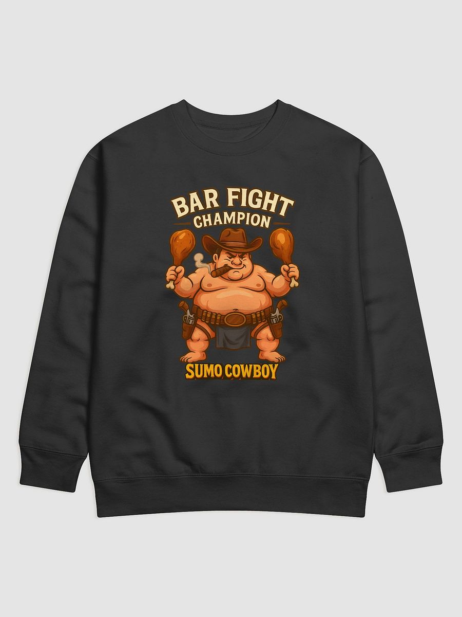 Sumo Cowboy Bar Fight Champion Sweatshirt product image (1)