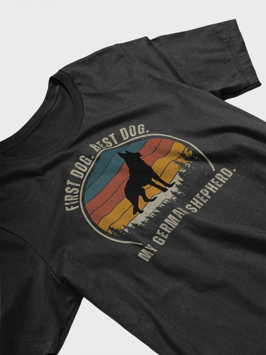 Vintage German Shepherd Silhouette T-Shirt product image (17)