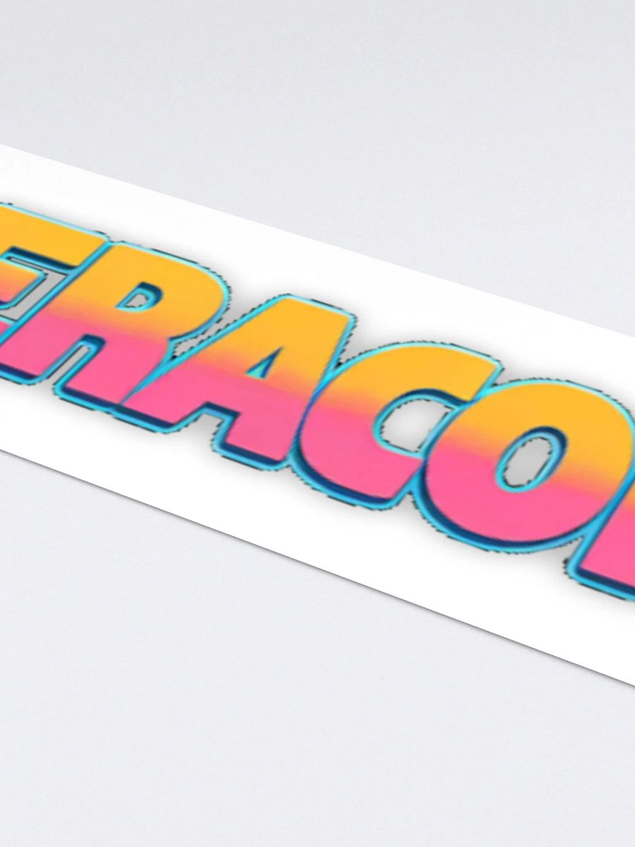 Deracoda Basic Logo Kiss-Cut Sticker product image (4)