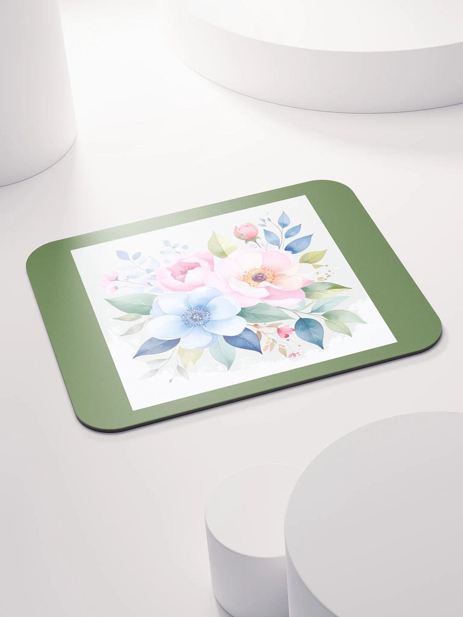 Columbia Road Market Mouse Pad (Light Floral) product image (4)